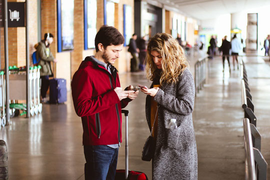 Get picked up at the airport